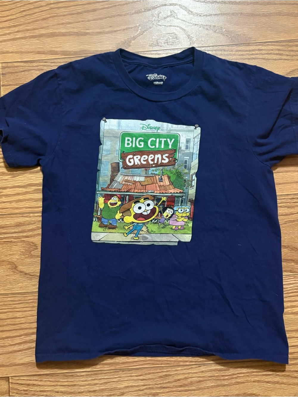 Disney Channel Big City Greens Cartoon Kids Youth Shirt Size Large